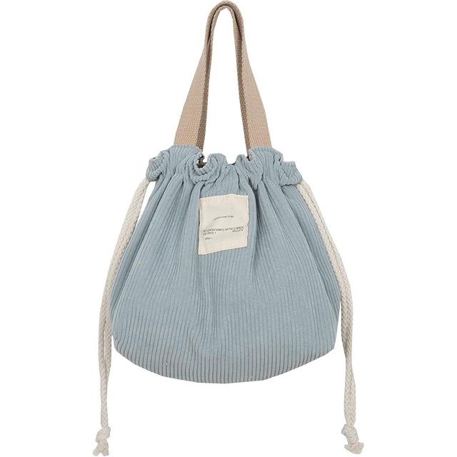 Bolsas de viaje para cosméticos de pana: almacenamiento versátil para artículos esenciales de mujer, regalos elegantes para cualquier ocasión (azul)