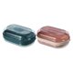 thumbnail image 3 of Soap Box Holder Kitchen Use Rectangular Blue 5.70X3.54X2.16in Support Hygienic Storage 2Pcs, 3 of 4