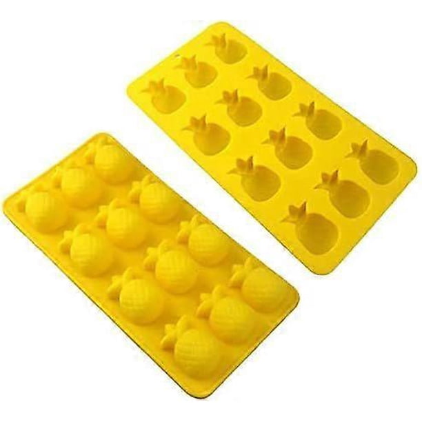 Pineapple Silicone Mold Ice, Yogurt, Candy, Dessert, Jelly, Wax, Chocolate, Muffin, Soap, Cake, Baking Mold (Random Color)
