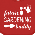 thumbnail image 4 of Inktastic Future Gardening Buddy Boys or Girls Baby Bib, 4 of 4