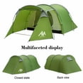 thumbnail image 5 of 4/5 Person Family Tunnel Tent for Camping,iClover 2 Room Ultralight Backpacking Tent with Front Vestibule, Waterproof Double Layer Classic 4 Season Tents, Easy Setup for Outdoor Sports, 5 of 11