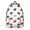 Football Icon Brown, variant on Football Shadow Brown Pattern Backpack for School, Cute School Bag with Adjustable Shoulder Straps and Padded Back, 15.7"x11.8"x5.5"