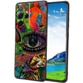 thumbnail image 1 of Compatible with Samsung Galaxy S23 Ultra Phone Case, Abstract-Psychedelia-Hippie-42 Case Silicone Protective for Teen Girl Boy Case for Samsung Galaxy S23 Ultra, 1 of 1
