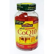 Nature Made CoQ10 Adult Gummies, Mango wtih natural flavors 150 gummies