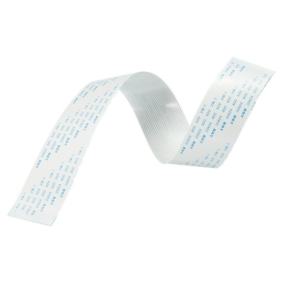 Uxcell Flexible Flat Cable Extension Cables 26 Pins 1.0mm Pitch 300mm A Type for DVD Player, Laptop 10 Pack