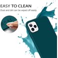 thumbnail image 2 of iPhone 11 Pro Max Case DUEDUE Liquid Silicone Soft Gel Rubber Slim Cover with Microfiber Cloth Lining Cushion, 2 of 5