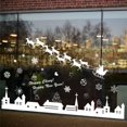 thumbnail image 4 of Navidad alce copo de nieve ventana pegatina calcomanía fondo decoración pegatinas de pared Sincero Electrónica, 4 of 5