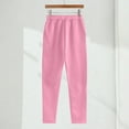 thumbnail image 6 of Chuancc Womens 2 Piece Sets 2026 Long Sleeve Tops High Waisted Sweatpants Lounge Set Fall Fashion Travel Outfits Pink 4XL, 6 of 8