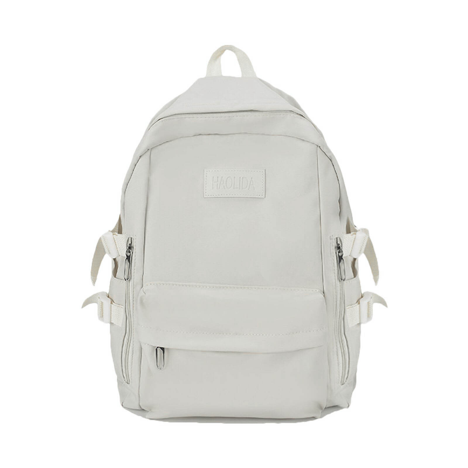 HSMQHJWE Pet Backpack Leather Laptop Backpack Men And Women Adult Solid