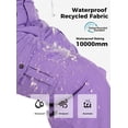 thumbnail image 5 of Wantdo Girls' and Boys' Snow Bibs Waterproof Ski Pants Windproof Snowboarding Bibs Overalls Purple 8, 5 of 11