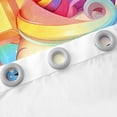 thumbnail image 3 of Erosebridal Initial Letter I Curtains for Living Room, Rainbow Unicorn 30%-50% Blackout Curtains Set of 2 (38x45), Monogrammed Curtains and Drapes (38x45), Window Drapes Room Decoration, 3 of 6