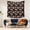 Tiger Graffiti Black, variant on 59x59 Inch Square Wall Tapestry for Indoor & Outdoor, Living Room, Bedroom, Teen Room,Tiger Graffiti Black Pattern