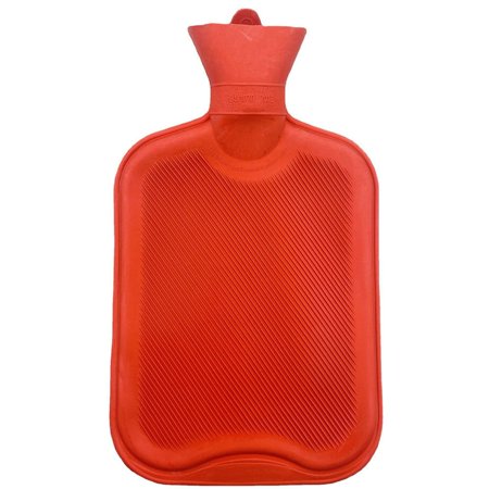 Portable Warm Your Body Household Merchandises 2 Litre Large Capacity Waterproof Warming Products Hot Water Bottles RED
