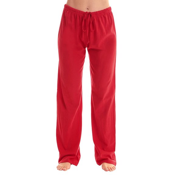 Casual Pants for Women Basic Color Drawstring Loose Home Casual Pants
