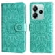 thumbnail image 5 of Funda tipo cartera GANGXUN para Xiaomi Redmi Note 14 5G , diseño girasol, cuero PU, soporte, cierre magnético, tarjetero, 5 of 5