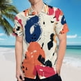 thumbnail image 5 of High Quality Hawaiian Shirts for Men Short Sleeve Aloha Beach Shirt Floral Summer Casual Button Down Shirts Blouses 2YK3O9, 5 of 7