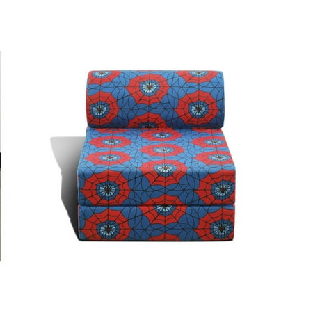American Furniture Alliance Juvenile Poly-Cotton Jr. Twin Studio Futon Chair - 24 in.