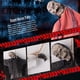 thumbnail image 3 of Esqueleto colgante de Halloween, fantasma, Horror, controlado por voz, decoración de calavera brillante, adorno, diseño de escena de Escape, accesorios, suministro de batería, 3 of 4
