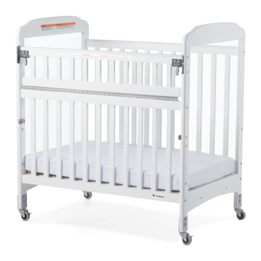 Foundations Next Gen Serenity SafeReach Compact Portable Mini Crib with