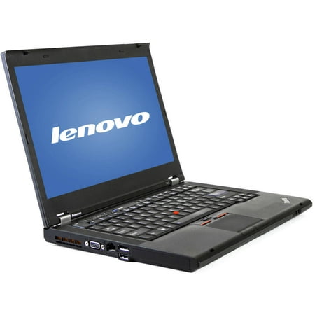 USED Lenovo Black 14.1" T420 Laptop PC with Intel Core i5 Processor, 4GB Memory, 320GB Hard Drive and Windows 10 Professional