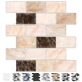 thumbnail image 1 of URCOLOR 10 Hojas de Azulejos Autoadhesivos para Salpicadero 30x30 cm, 1 of 8