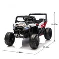 thumbnail image 2 of Ambifirner 12V Kids Ride-On UTV with 2.4G Parent Remote, Swing Function & Slow Start, Front Shock Absorbers for Ages 3-5, 2 of 10