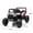Black+Polypropylene, variant on LHSHID 12V Ride On Electric UTV W/2.4G Parents Control,Slow Start Swing Function,Anti-Slip Wheels with Front Shock Absorbers,LED Lights,Built-in music player,Long-Lasting Battery