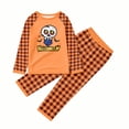 thumbnail image 7 of Halloween Pajamas Family Set - 2 piece Halloween Print Long Sleeve Top & Pants Outfit,Matching Pajamas for Family Holiday Night for 140 Pjs, 7 of 7