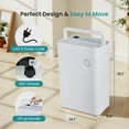thumbnail image 3 of SUMELL 80 Pint Dehumidifier for Basement and Large Rooms, 176 oz Water Tank, with Pump, Auto Shut-Off, and Intelligent Humidity Control, 3 of 13