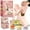 Pink, variant on Emson Mandoline Slicer for Kitchen, All in 1 Mandolin Slicer for Food Works as Potato Slicer, Vegetable Slicer, Mandoline Food Slicer, French Fry Cutter with 5 Blades and Storage Container, Pink