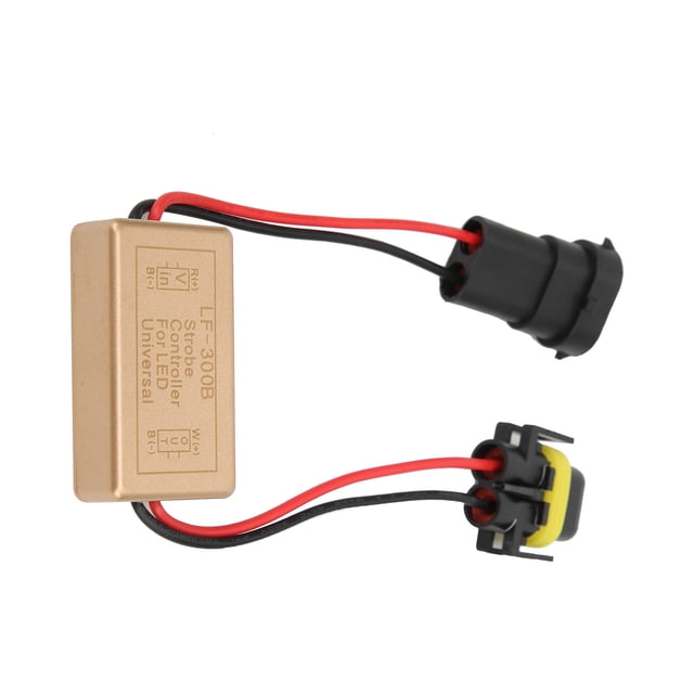 Caja De Controlador De Flash Estroboscópico Para Automóvil, Controlador De Flash Estroboscópico Práctico Para La Mayoría De Las Personas Para LED De Un Solo Color / Dos