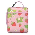 thumbnail image 5 of Strawberry Lunch Box Insulated Lunch Bag Box Women Men Reusable Cute Meal Bag for Travelers Cooler Tote Bag Lunchbox for Office School Picnic, 5 of 6
