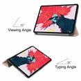 thumbnail image 3 of iPad Pro 11 Case 2020, Allytech PU Leather Slim Fit Folio Flip Trifold Kickstand Smart Cover with Auto Sleep Wake Apple Pencil Charging Full Protective Case Cover for Apple iPad Pro 11" 2020,Rosegold, 3 of 7