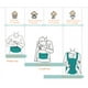 thumbnail image 4 of Mochila Ergonómica Cangurera Dara Baby Transpirable 6 En 2 Acc0054, 4 of 4