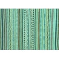 thumbnail image 1 of Ahgly Company Indoor Rectangle Abstract Light Blue Modern Area Rugs, 5' x 7', 1 of 4