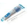 Clear Plastic Metric 20cm Measure Range Straight Rulers Measuring Tool 9pcs