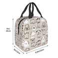 thumbnail image 3 of Disketp Puppy Bolsa Térmica para Almuerzo para Hombre y Mujer, Ideal para Trabajo, Senderismo y Picnic, 3 of 8