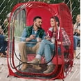 thumbnail image 2 of WeatherPod® The Original Shark Tank MyPod™ 2XL Cápsula emergente para 1-2 personas - Manténgase abrigado, seco y fuera del sol - Cápsula meteorológica para deportes, lluvia o viento - Fácil de instala, 2 of 3