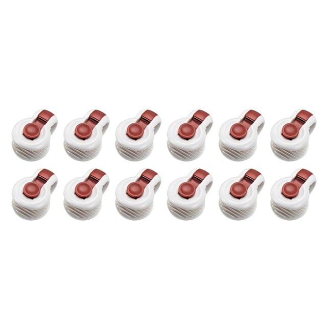 Clips para edredón Moyic 6 uds sujetador de mantas de plástico organización Rojo 2piezas