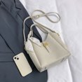 thumbnail image 3 of Bolso Con Asa Superior Bandolera para Mujer Cinta Cuero PU, 3 of 9