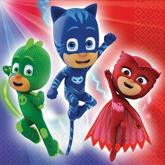Pj Mask Party Supplies 32 Pack Lunch Napkins