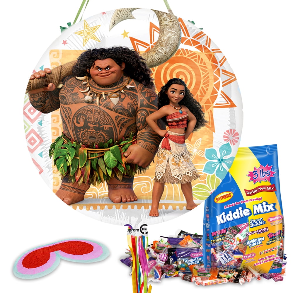 Moana Pull String Economy Pinata Kit - Walmart.com ...