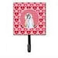 thumbnail image 2 of Shih Tzu Hearts Love and Valentines Day Portrait Leash or Key Holder, 2 of 2