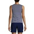 thumbnail image 2 of Lands' End Women's D-Cup High Neck UPF 50 Sun Protection Modest Tankini Swimsuit Top, 2 of 3