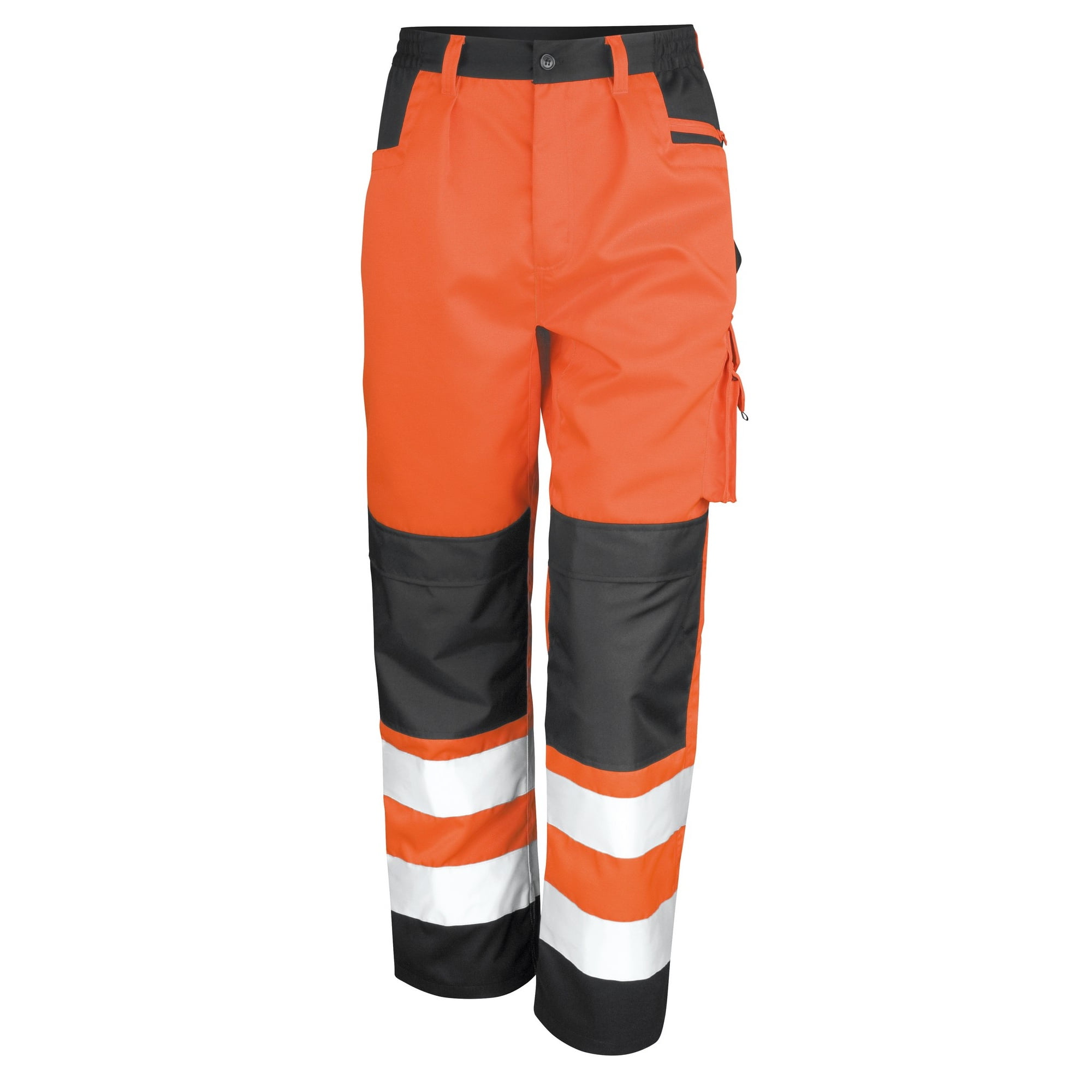 Result Safeguard Adults Hi Viz Cargo Pants (Pack of 2)