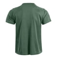 thumbnail image 5 of DailkTrvid Outdoor Work Shirt for Men Trendy Button Turndown Collar Uniform Blouse Breathable Short Sleeve Tops with Zippered Storage Pockets, 5 of 6