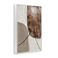 thumbnail image 2 of Stupell Industries Taupe & Brown Abstract White Framed Giclee Art, design by Merri Pattinian, 2 of 9
