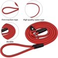 thumbnail image 3 of 2pcs Dog Leash Rope,nylon Dog Leash,soft Strong Rope,dog Training Leash(black+red), 3 of 5