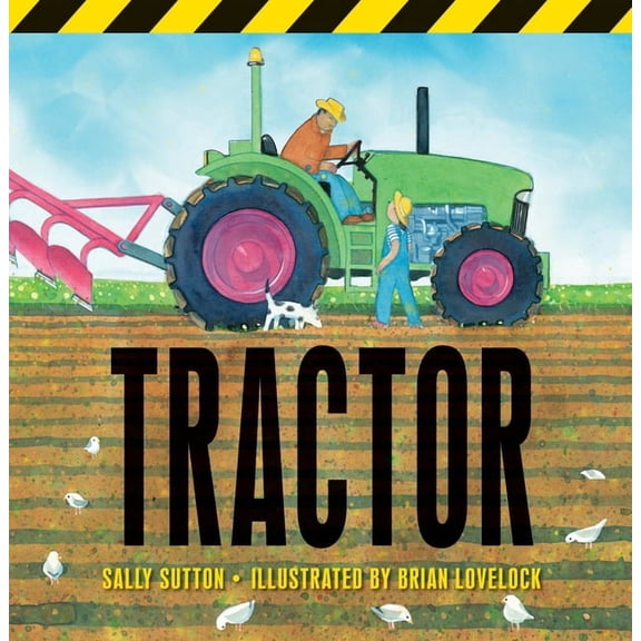 Construction Crew Tractor: (A Rhyming Adventure of Farm Machines, Tractor Attachments, Trucks, and Farming Equipment for Babies, Toddlers,, (Hardcover)