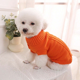 thumbnail image 4 of suéter de cable cálido naranja para mascotas, ropa de suéter para cachorros, adecuada para mantener a los perros calientes en climas fríos, 4 of 5